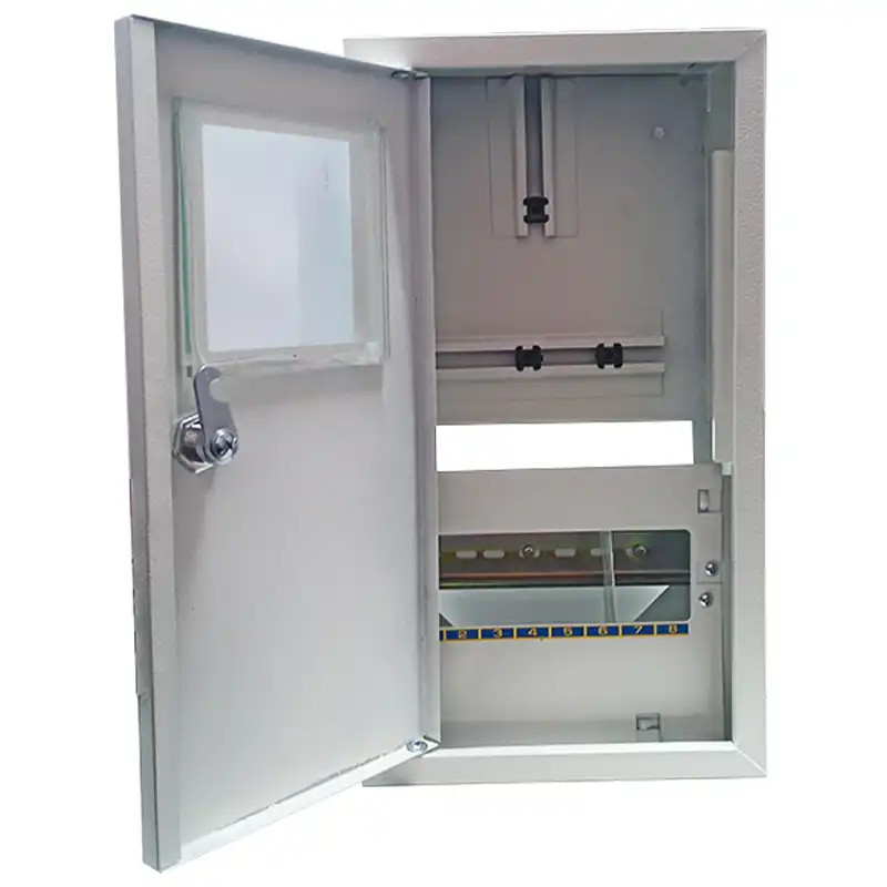 Шкаф металлический под однофазный счетчик E.NEXT e.mbox.stand.n.f.1.08z.e, s0100049 купить недорого в Украине, фото 2