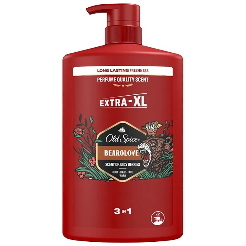 Гель для душа Old Spice 2в1 Bearglove, 1 л, 8700216610933 купить недорого в Украине, фото 1