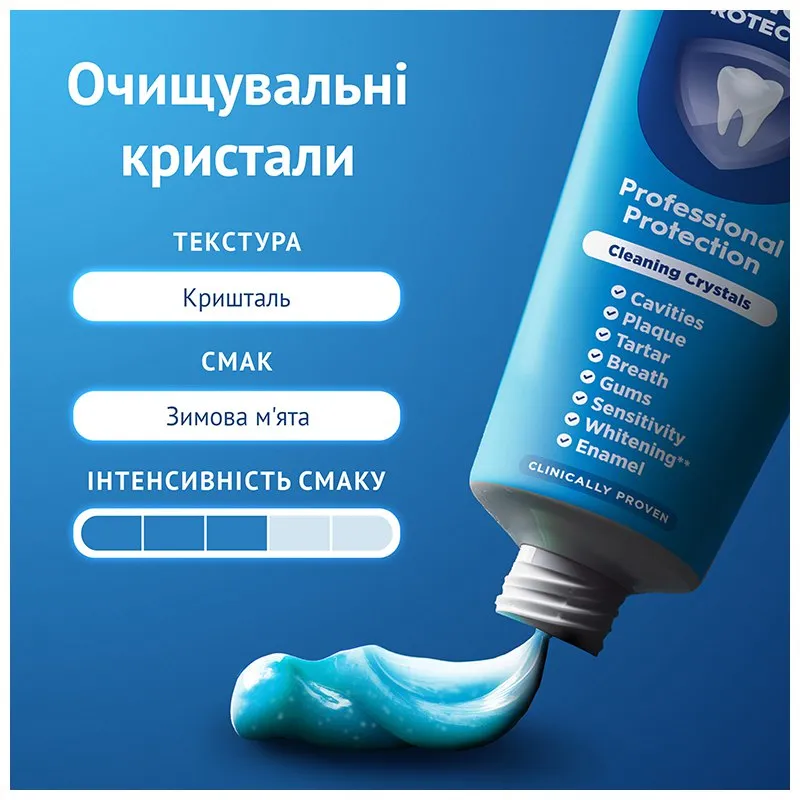 Зубна паста Oral-B Pro-Expert Професійний захист з очищувальними кристалами, 75 мл, фото 354239 Зубна паста Oral-B Pro-Expert Професійний захист з очищувальними кристалами, 75 мл купити недорого в Україні, фото 354239