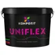 Фарба гумова Kompozit Uniflex, база C, 0,9 кг купити недорого в Україні, фото 1