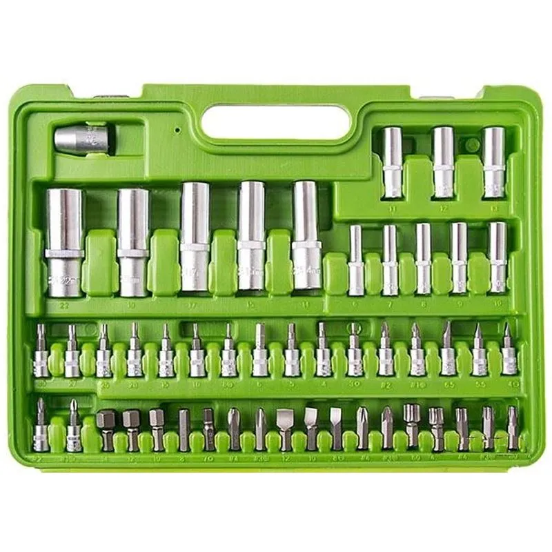 Универсальный набор инструментов Alloid 1/4" & 1/2", 108 предметов, ПН-47 купить недорого в Украине, фото 2