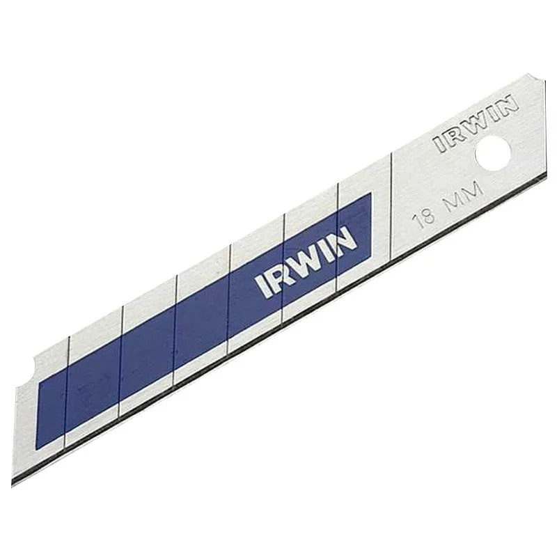 Лезвия Irwin BI-Metal Blue, 18 мм, 5 шт, 10507102 купить недорого в Украине, фото 1