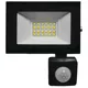 Прожектор Eurolamp, 30 Вт, 6500 K, чорний, LED-FL-30/65(sensor), фото 1 Прожектор Eurolamp, 30 Вт, 6500 K, чорний, LED-FL-30/65(sensor) купити недорого в Україні, фото 1