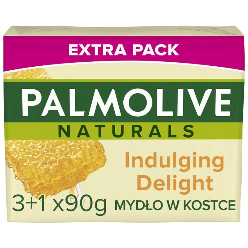 Мило Palmolive Натурель Молочко та мед, 90 г, 4 шт купити недорого в Україні, фото 1