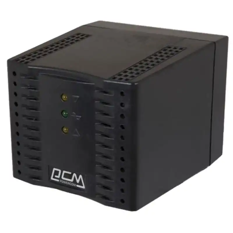 Стабилизатор напряжения Powercom TCA-1200 black купить недорого в Украине, фото 1