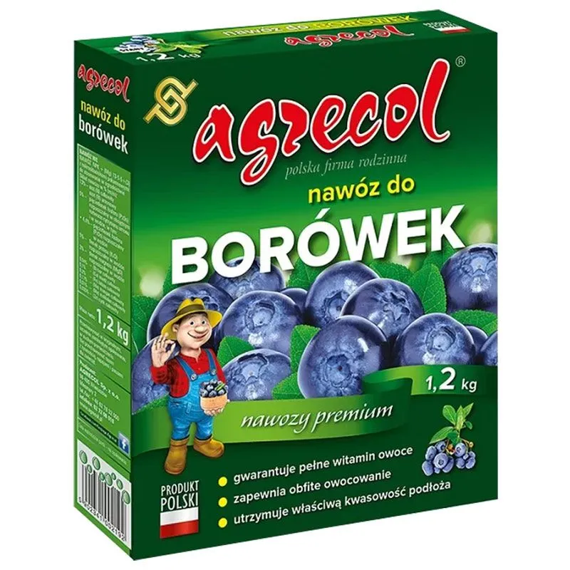 Удобрение минеральное для черники и голубики Agrecol 13-5-5, 1,2 кг, 30219 купить недорого в Украине, фото 1