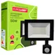 Прожектор Eurolamp, 50 Вт, 6500 K, чорний, LED-FL-50/65(sensor), фото 2 Прожектор Eurolamp, 50 Вт, 6500 K, чорний, LED-FL-50/65(sensor) купити недорого в Україні, фото 2