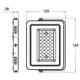 Прожектор Eurolamp, 50 Вт, 6500 K, чорний, LED-FL-50/65(sensor), фото 3 Прожектор Eurolamp, 50 Вт, 6500 K, чорний, LED-FL-50/65(sensor) купити недорого в Україні, фото 3