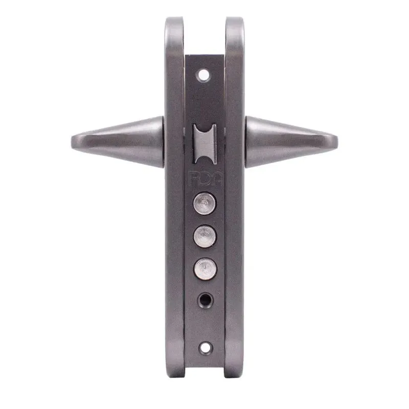 Комплект для міжкімнатних RDA Uno PZ, замок 1025, 60 мм, титан, 64506 купити недорого в Україні, фото 2