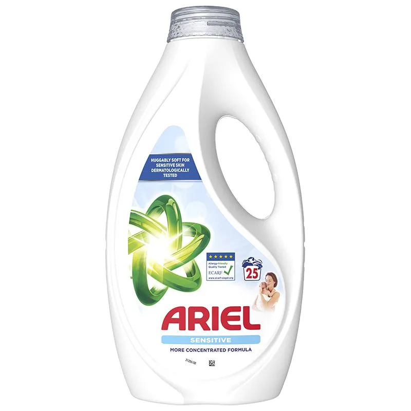 Гель для прання Ariel Для чутливої шкіри, 1,125 л, 25 циклів купити недорого в Україні, фото 2