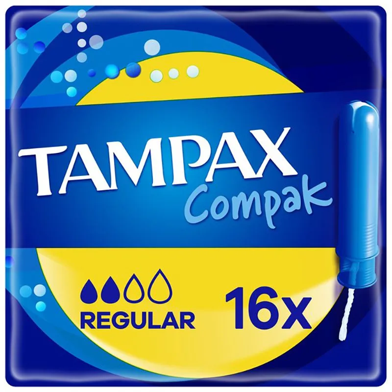 Тампоны с аппликатором Tampax Обычные Duo, 16 шт купить недорого в Украине, фото 1