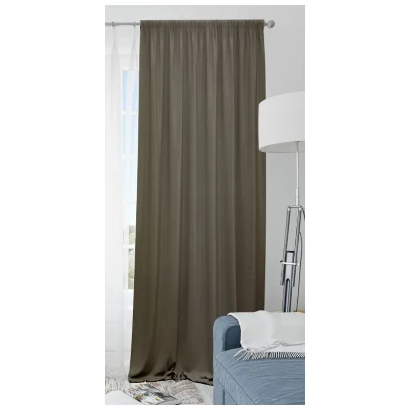 Штора-блекаут Текстиль-Контакт, кава з молоком, 150x270 см, 138802 купити недорого в Україні, фото 1