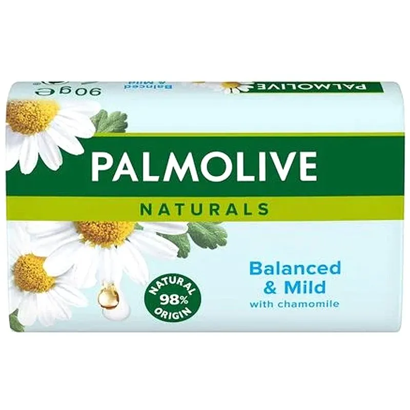 Мило Palmolive Натурель Ромашка, 90 г купити недорого в Україні, фото 1