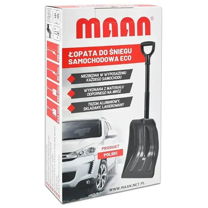 Лопата снігова автомобільна Maan ECO, 79,5х26 см, 3739 купити недорого в Україні, фото 2