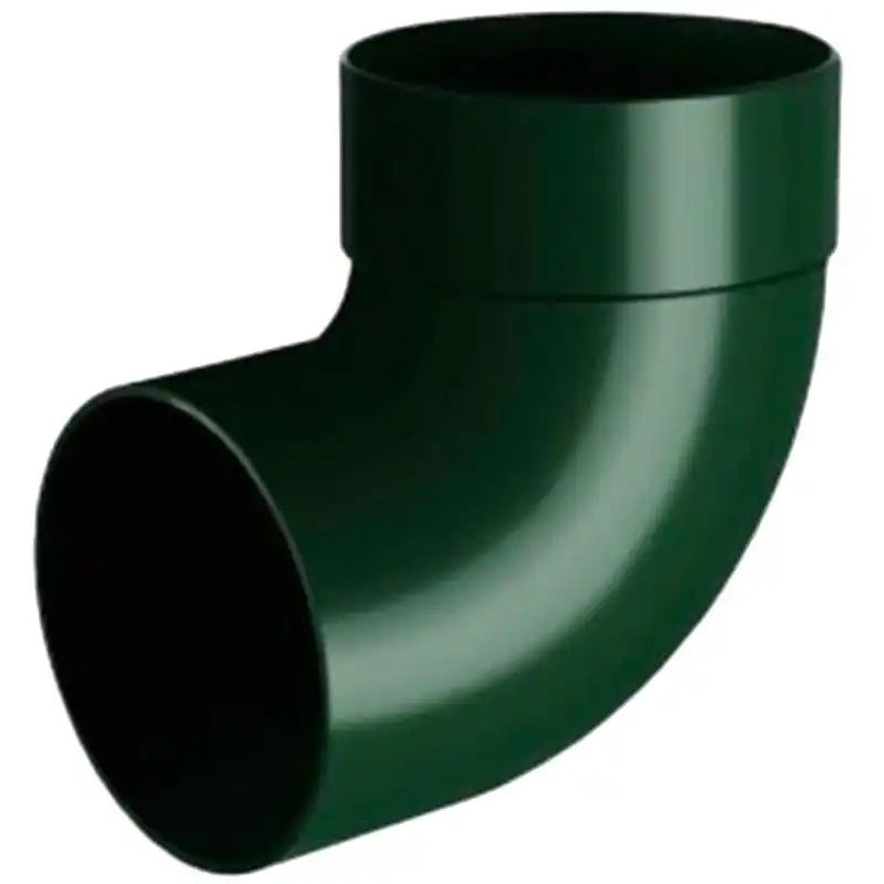 Отвод трубы одномуфтовый RainWay 87°, 75 мм, зеленый купить недорого в Украине, фото 1