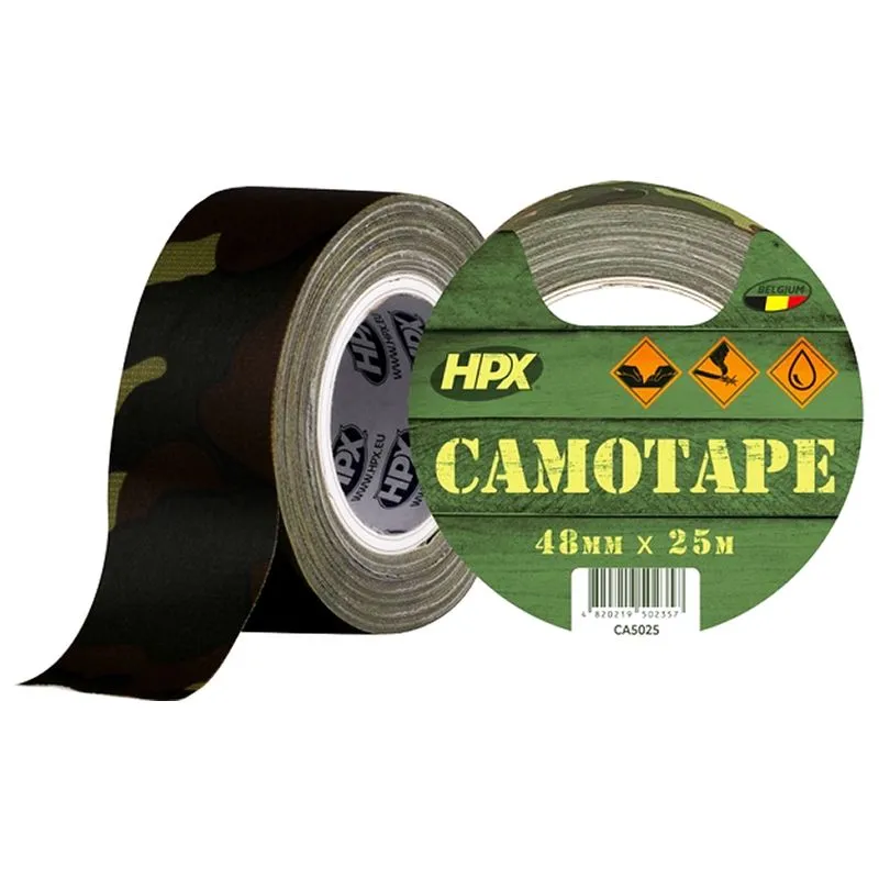 Лента армированная HPX Camo Tape, 48 мм х 25 м, CA5025 купить недорого в Украине, фото 1