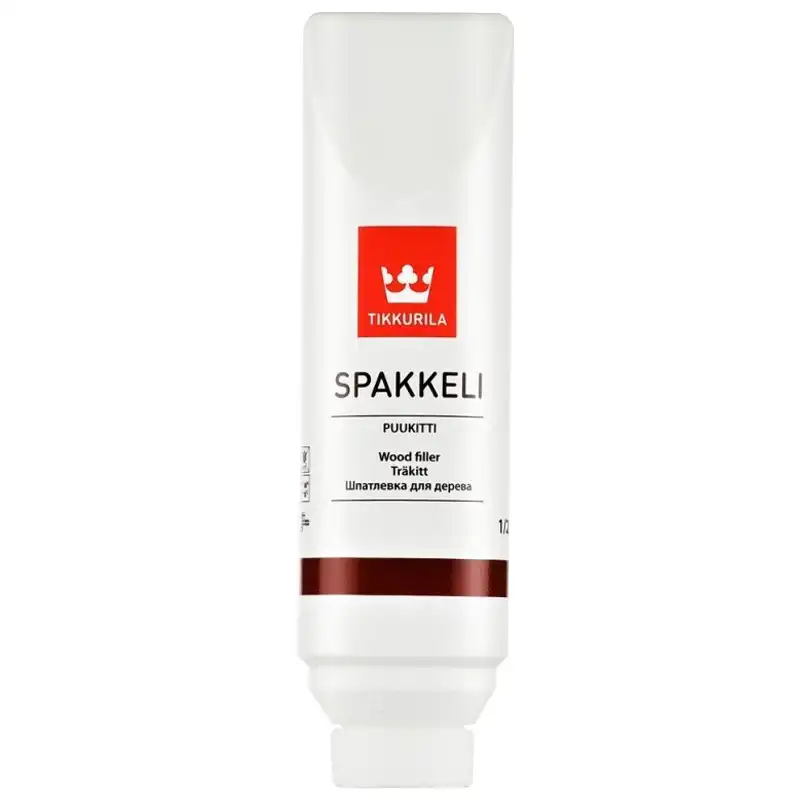Шпаклёвка для дерева Tikkurila Spakkeli Puukitti, 0,5л, дуб купить недорого в Украине, фото 1