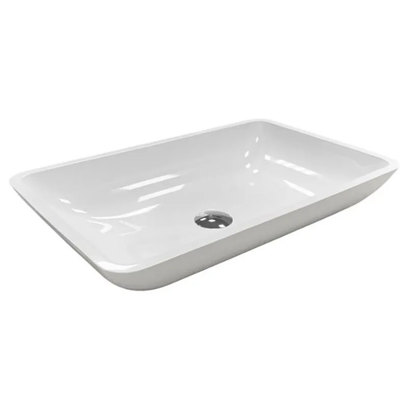 Умивальник Adamant Lower White, 56х36 см, білий купити недорого в Україні, фото 1