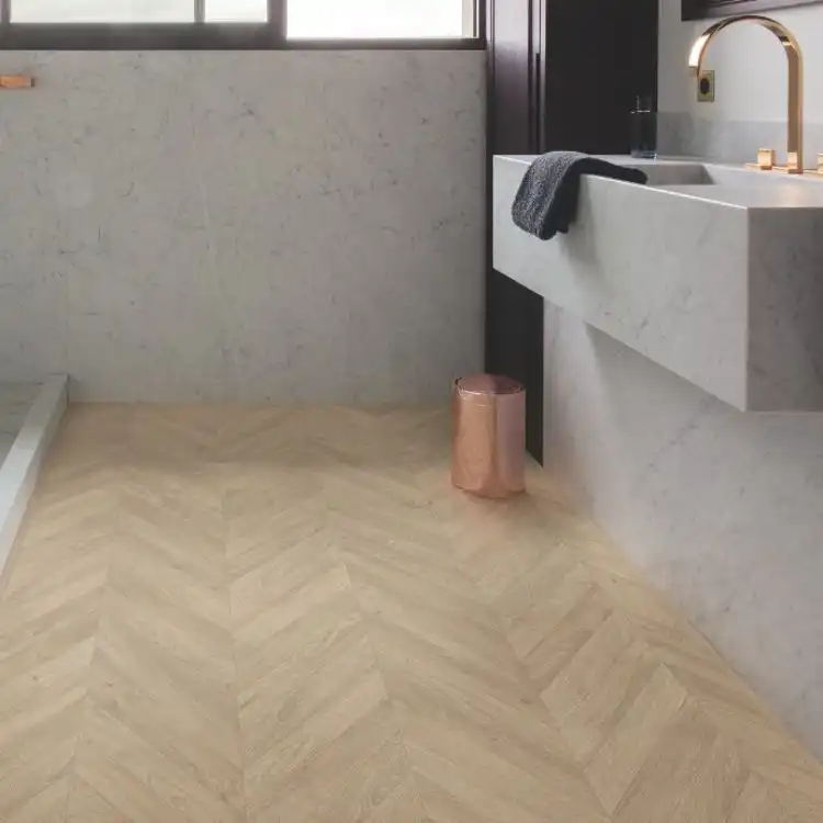 Ламинат Quick Step Impressive Patterns 32, 8 мм, Дуб шеврон темно-серый, IPA4164 купить недорого в Украине, фото 1