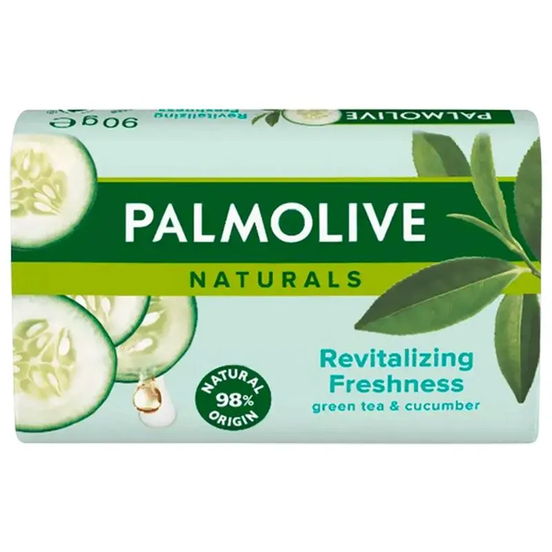 Мило Palmolive Натурель Зелений чай, 90 г купити недорого в Україні, фото 1