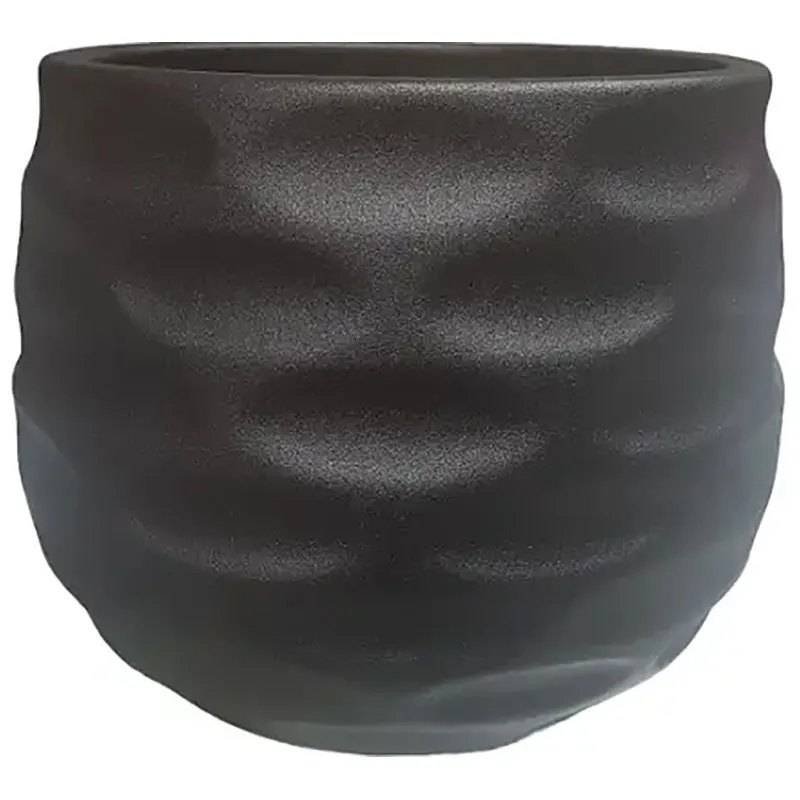 Горшок керамический Соты, 1,6 л, жемчужина бронзовая купить недорого в Украине, фото 1