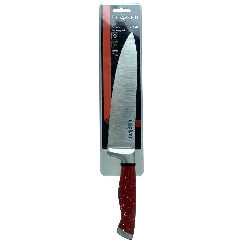 Нож поварский Lessner 20 см, 77839 купить недорого в Украине, фото 2