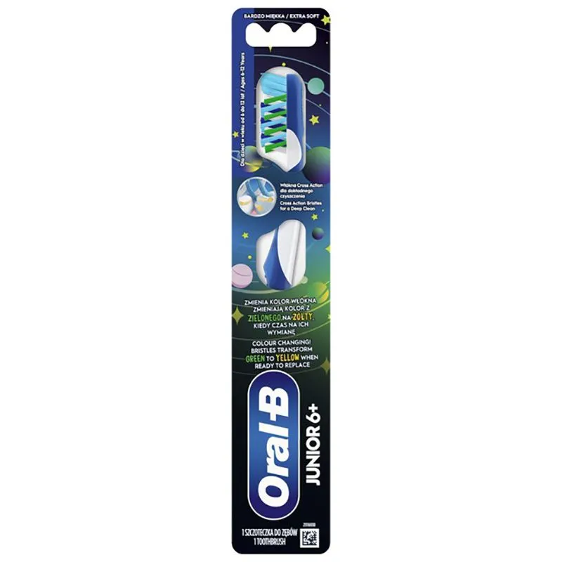Зубная щетка Oral-B Джуниор, 1 шт, 8700216749466 купить недорого в Украине, фото 2