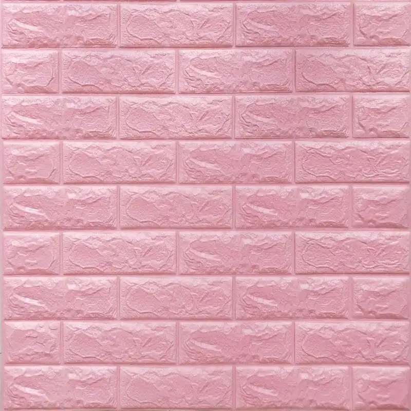 Панель стінова Цегла 3D Haining Oushen Building, 700х770х5 мм, рожевий, HP-BG04-5 купити недорого в Україні, фото 1