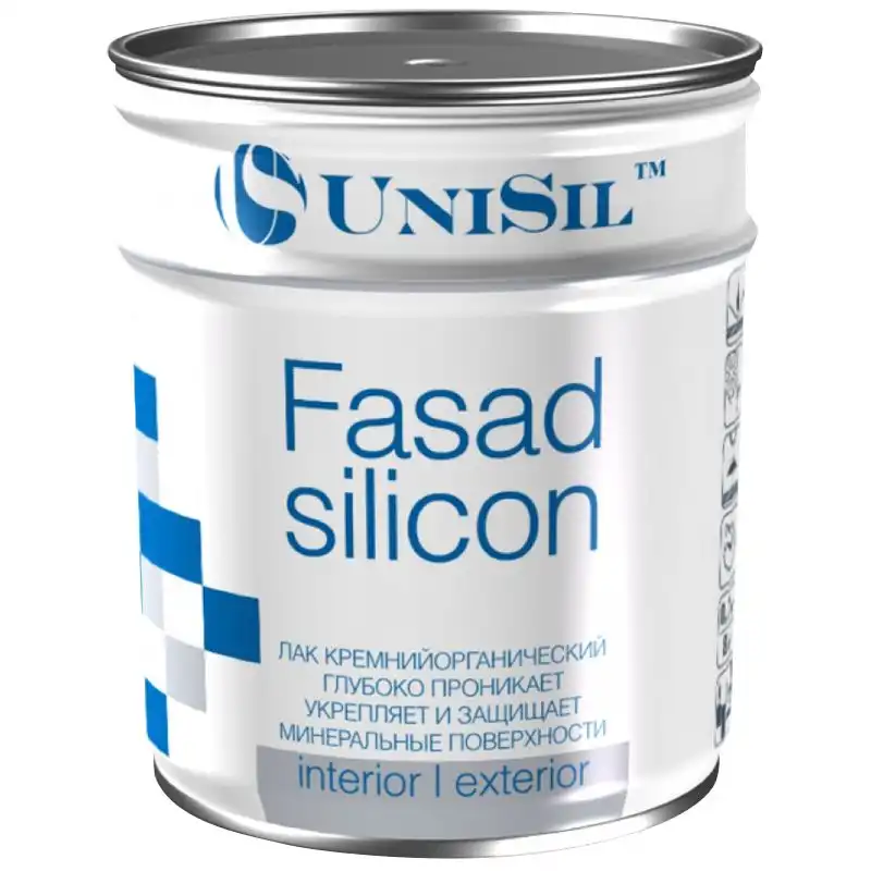 Лак для камня UniSil Facad silicon, 0,7 кг купить недорого в Украине, фото 1