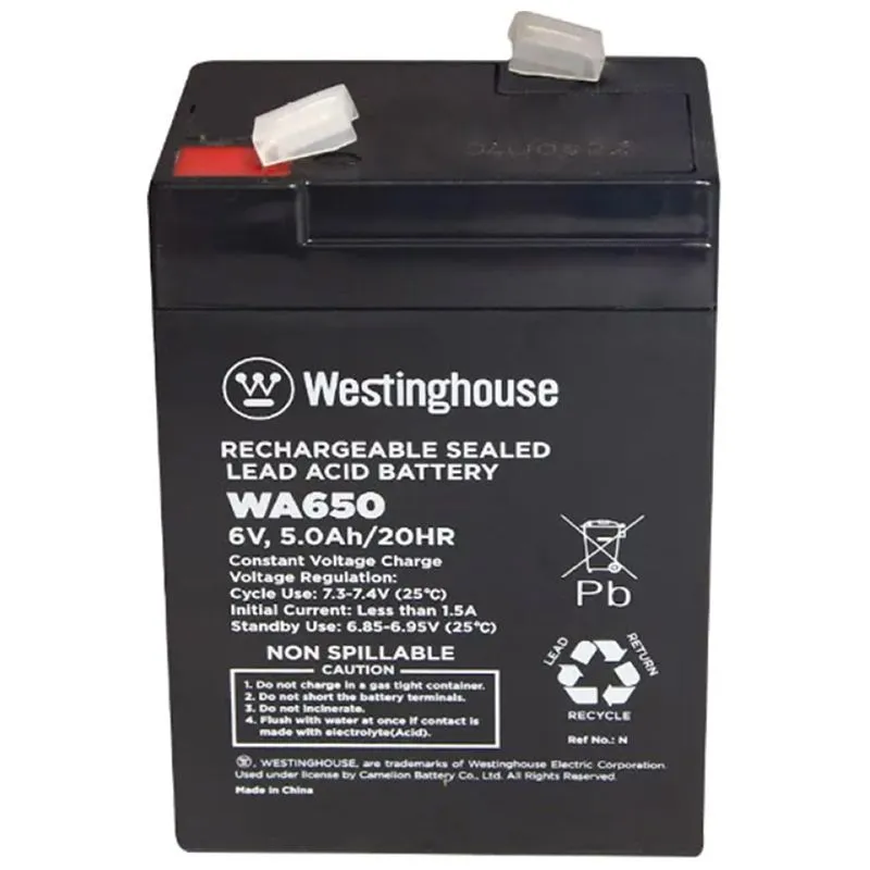 Аккумуляторная батарея Westinghouse, AGM, WA650N-F2 купить недорого в Украине, фото 1
