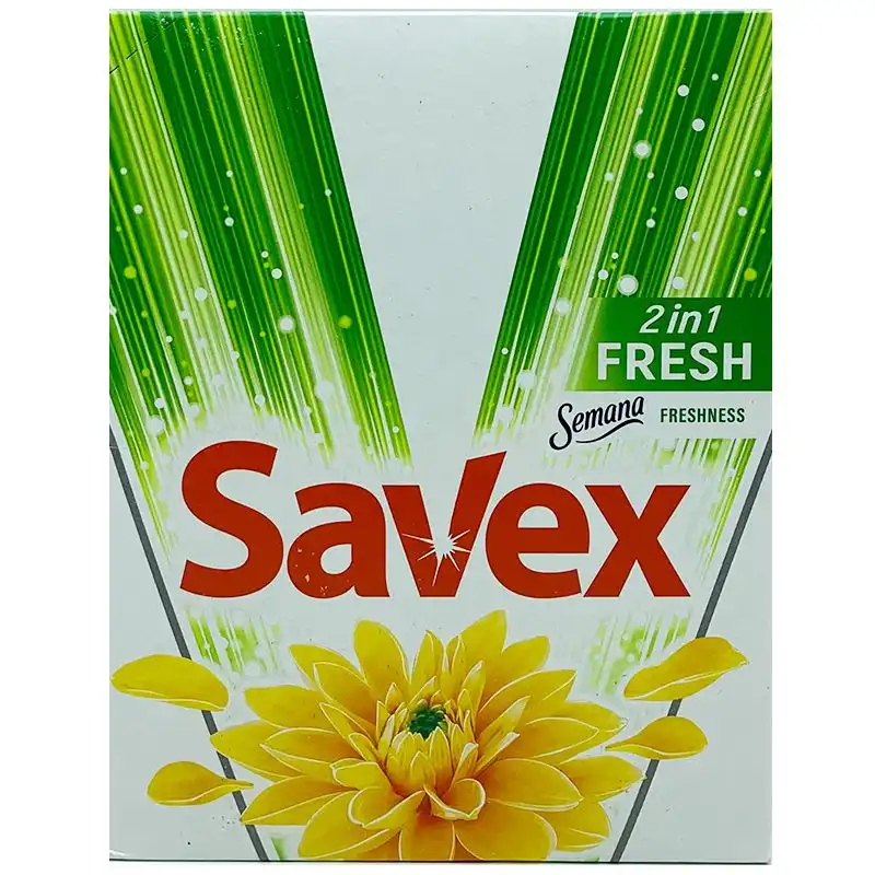 Пральний порошок Savex 2в1 Color, автомат, 400 г купити недорого в Україні, фото 1