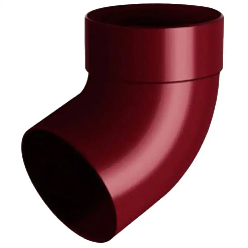 Отвод трубы одномуфтовый RainWay 67°, 100 мм, красный купить недорого в Украине, фото 1