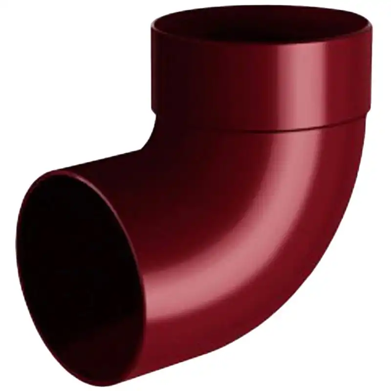 Отвод трубы одномуфтовый RainWay 87°, 100 мм, красный купить недорого в Украине, фото 1
