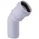 Колено VS Plast, 32 мм, 45°, 17449 купить недорого в Украине, фото 1