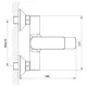 Змішувач для ванни Koller Pool Style SL0100, 1125300305, фото 3 Змішувач для ванни Koller Pool Style SL0100, 1125300305 купити недорого в Україні, фото 3