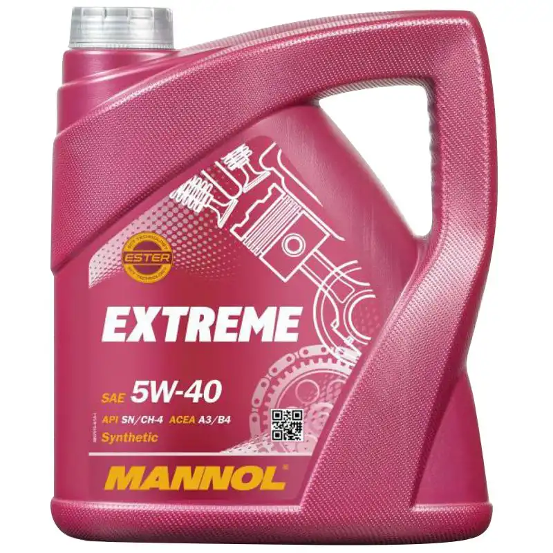 Моторное масло Mannol Extreme 5w40, 1 л, SN/CH-4 7915 купить недорого в Украине, фото 1