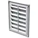 Решётка Vents МВ 160 Ж, 300х220 мм, белая, фото 2 Решётка Vents МВ 160 Ж, 300х220 мм, белая купить недорого в Украине, фото 2