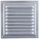 Решётка металлическая Vents МВМ 150 сЦ, 150х150 мм, серая, фото 1 Решётка металлическая Vents МВМ 150 сЦ, 150х150 мм, серая купить недорого в Украине, фото 1