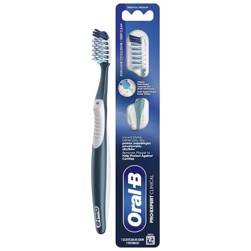 Зубная щетка Oral-B Pro Expert Clinical 35, 1 шт, 8700216476089 купить недорого в Украине, фото 1