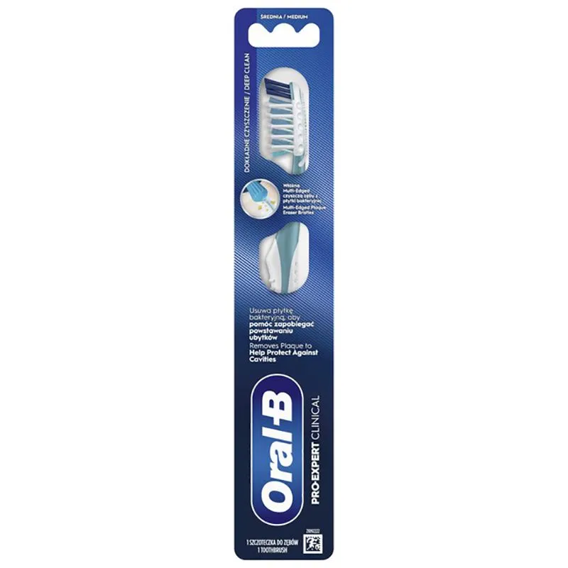 Зубная щетка Oral-B Pro Expert Clinical 35, 1 шт, 8700216476089 купить недорого в Украине, фото 2