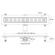 Трап для душу Valtemo Ducoline Base, 600 мм, VLD-596320, фото 2 Трап для душу Valtemo Ducoline Base, 600 мм, VLD-596320 купити недорого в Україні, фото 2