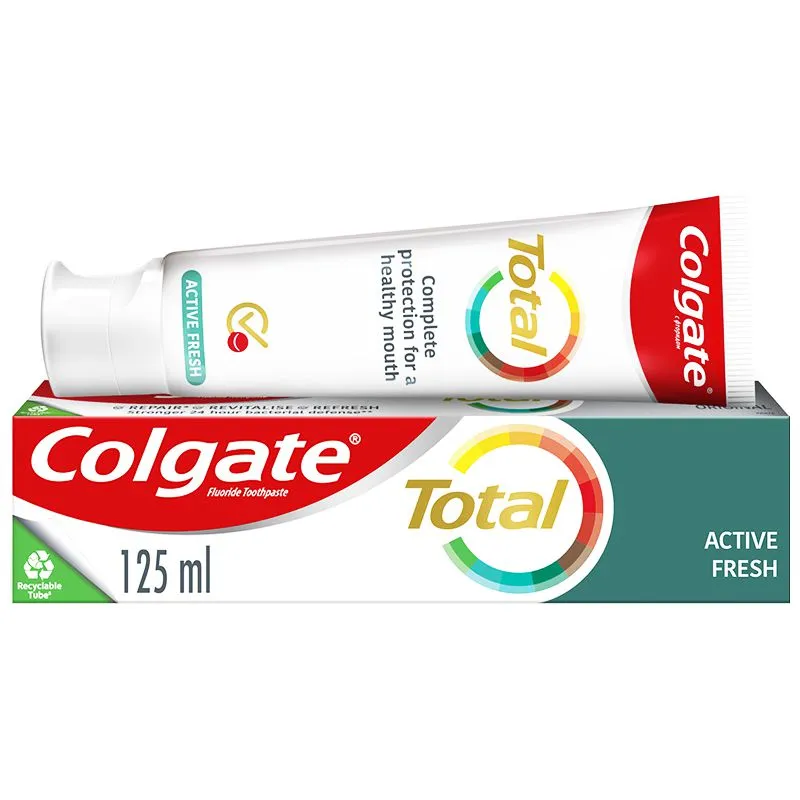 Зубна паста Colgate Total Active Fresh, 125 мл купити недорого в Україні, фото 1