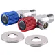 Комплект кранів кутових Solomon Exclusive 9889, 1/2"х1/2", 25175, фото 1 Комплект кранів кутових Solomon Exclusive 9889, 1/2"х1/2", 25175 купити недорого в Україні, фото 1