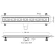 Трап для душу Valtemo Starline Base, 900 мм, VLD-562335, фото 2 Трап для душу Valtemo Starline Base, 900 мм, VLD-562335 купити недорого в Україні, фото 2