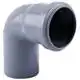 Колено VS Plast, 50 мм, 90°, 16336 купить недорого в Украине, фото 1