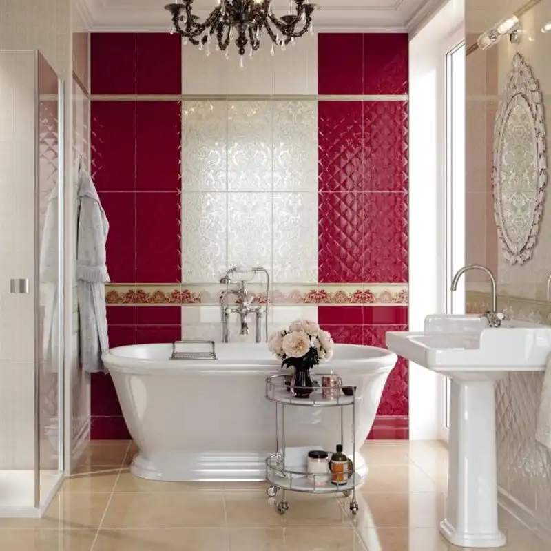 Бордюр Kerama Marazzi Даніелі, 300х145 мм, червоний, HGD\C103\11109R, фото 2 Бордюр Kerama Marazzi Даніелі, 300х145 мм, червоний, HGD\C103\11109R купити недорого в Україні, фото 2