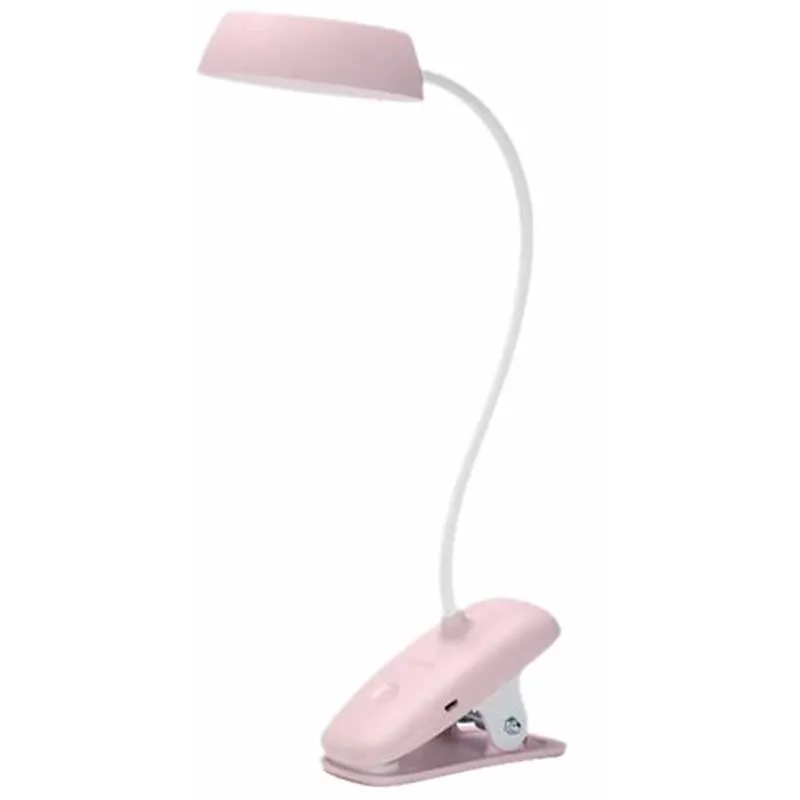 Лампа настільна Philips Donutclip DSK201 PT, 3 Вт, 4000 K, рожевий, 929003179627 купити недорого в Україні, фото 1
