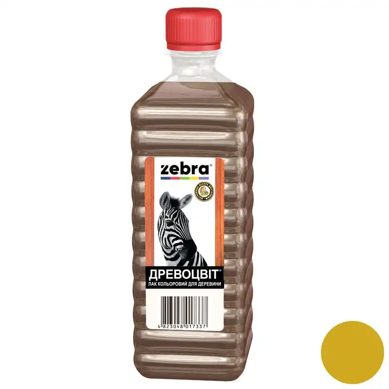 Лак Zebra Древоцвет, 0,5 л, пиния купить недорого в Украине, фото 1