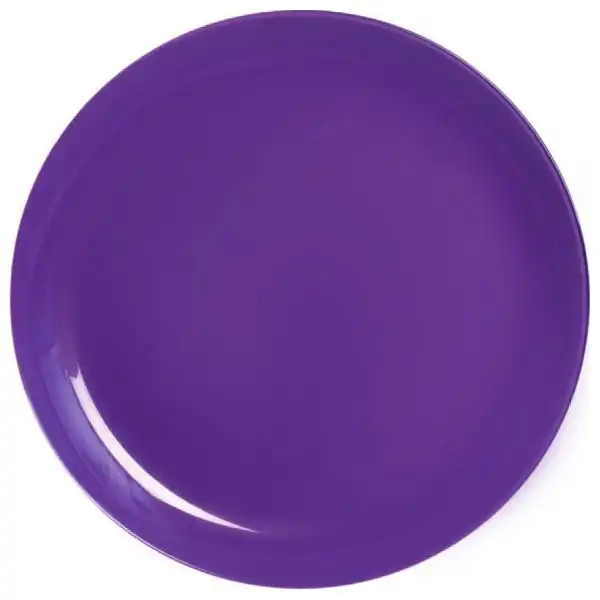 Тарілка обідня Luminarc Arty Purple, кругла, 26 см, фіолетовий купити недорого в Україні, фото 1