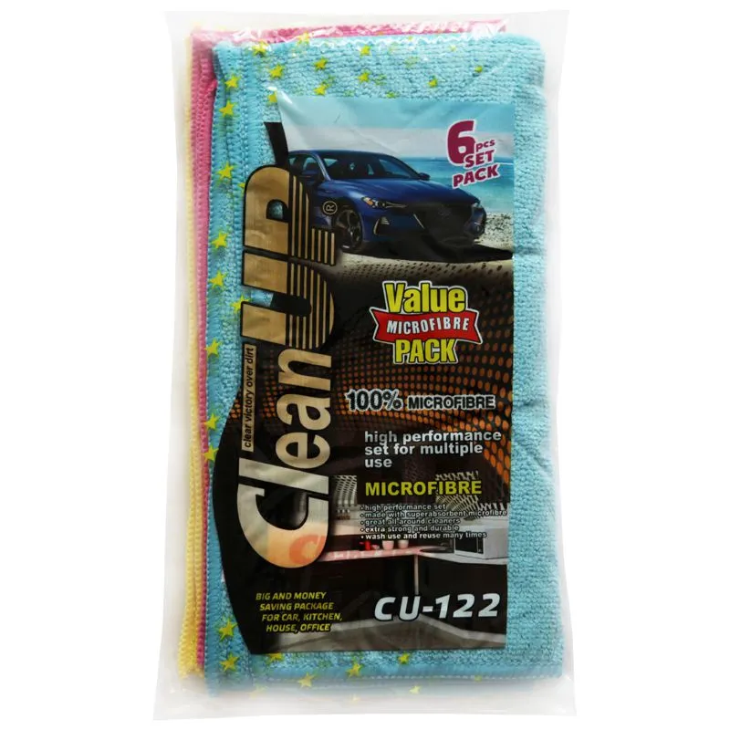 Салфетка CleanUP CU-122, 25x25 см, 6 шт. купить недорого в Украине, фото 1